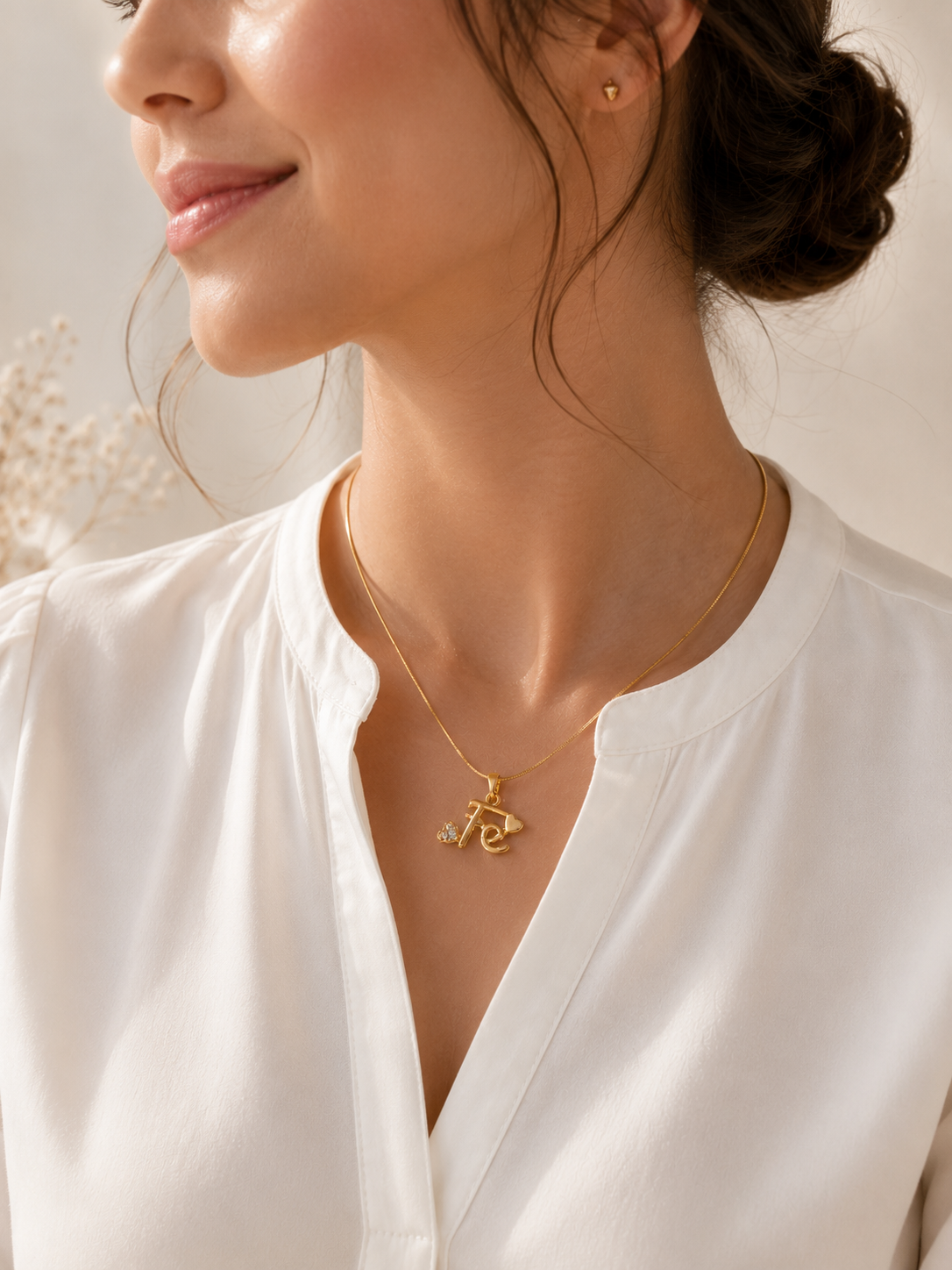 Collar Fe Corazones
