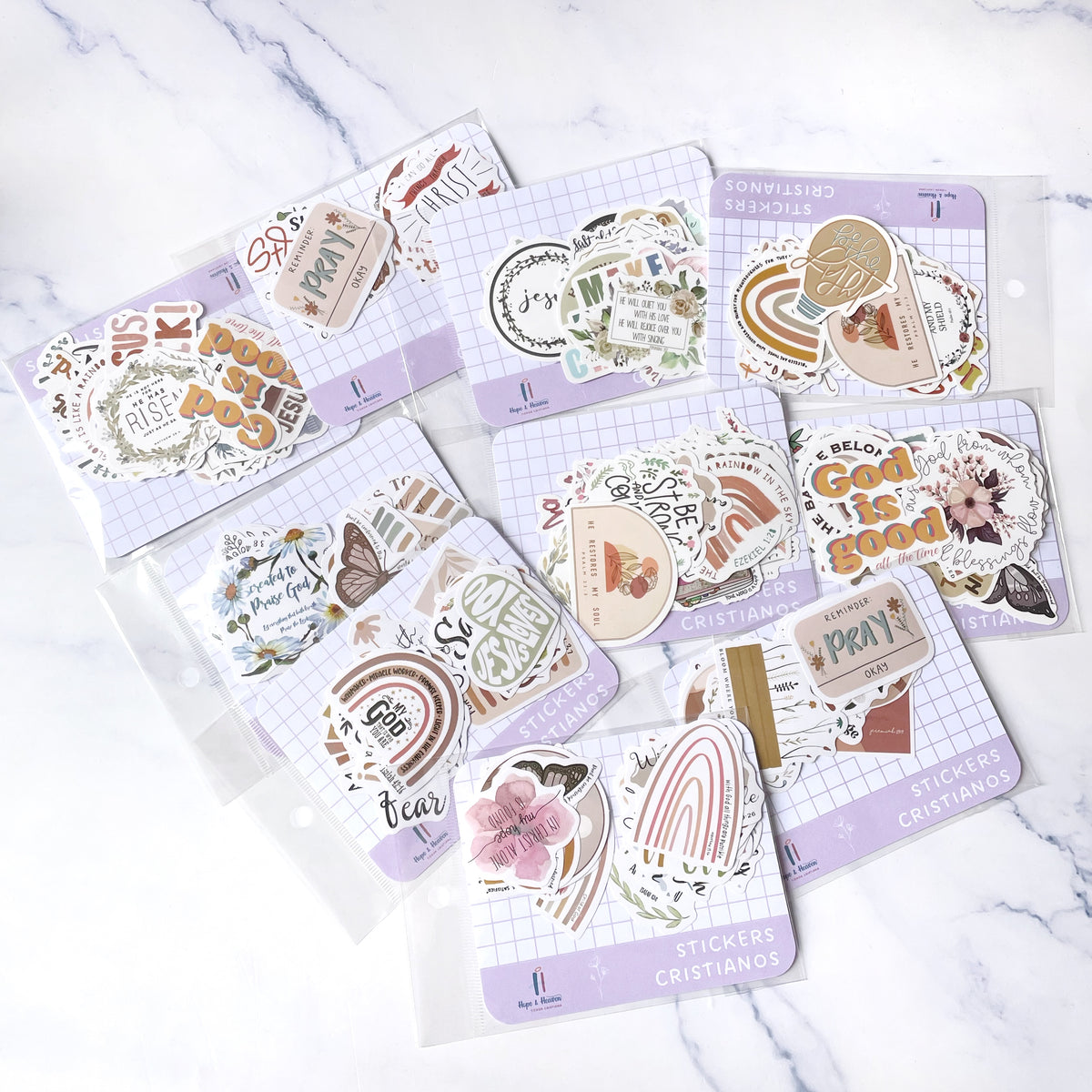 Stickers Surtidos Varios – Hope and Heaven