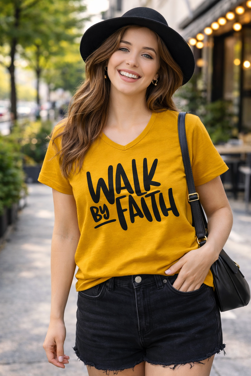 Básico Walk by Faith Mostaza