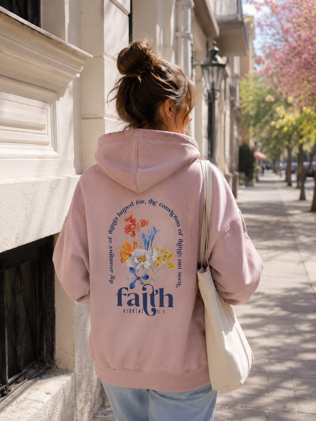 Polera Faith Flowers Palo Rosa