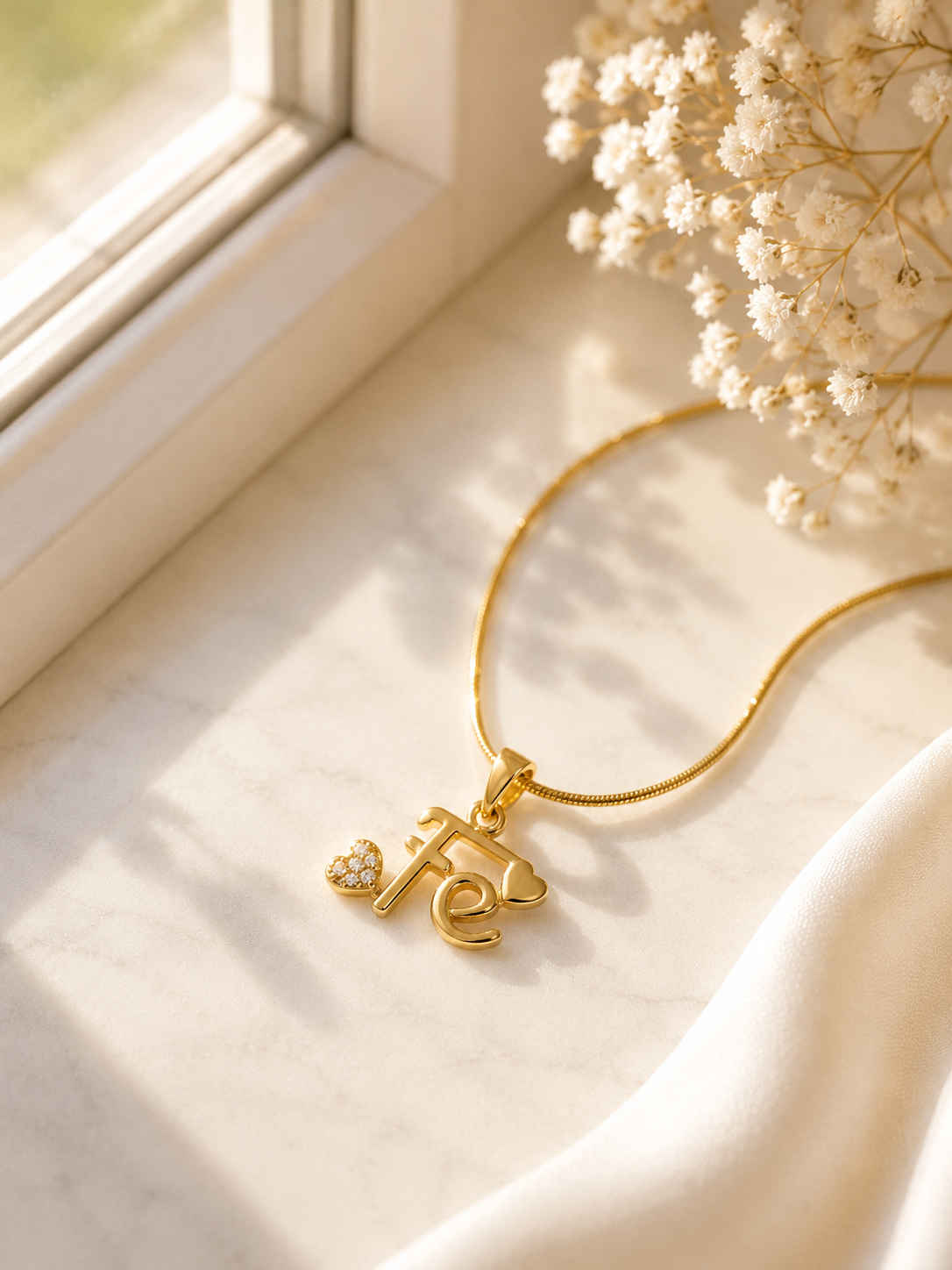 Collar Fe Corazones