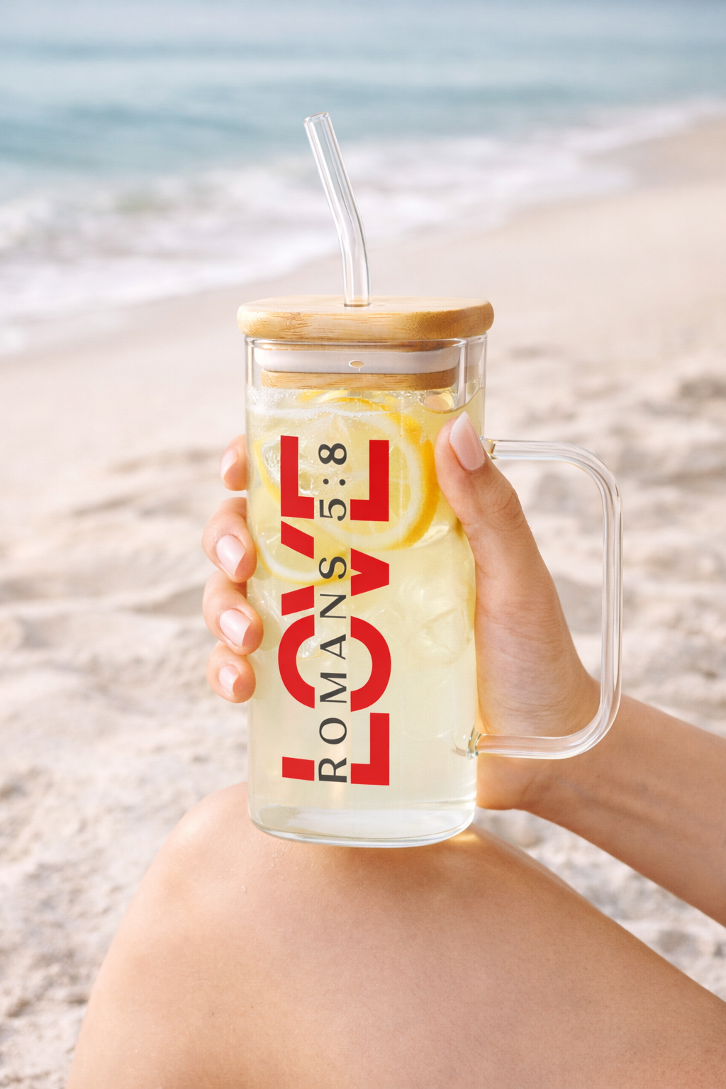 Jar Cuadrado Love Romanos