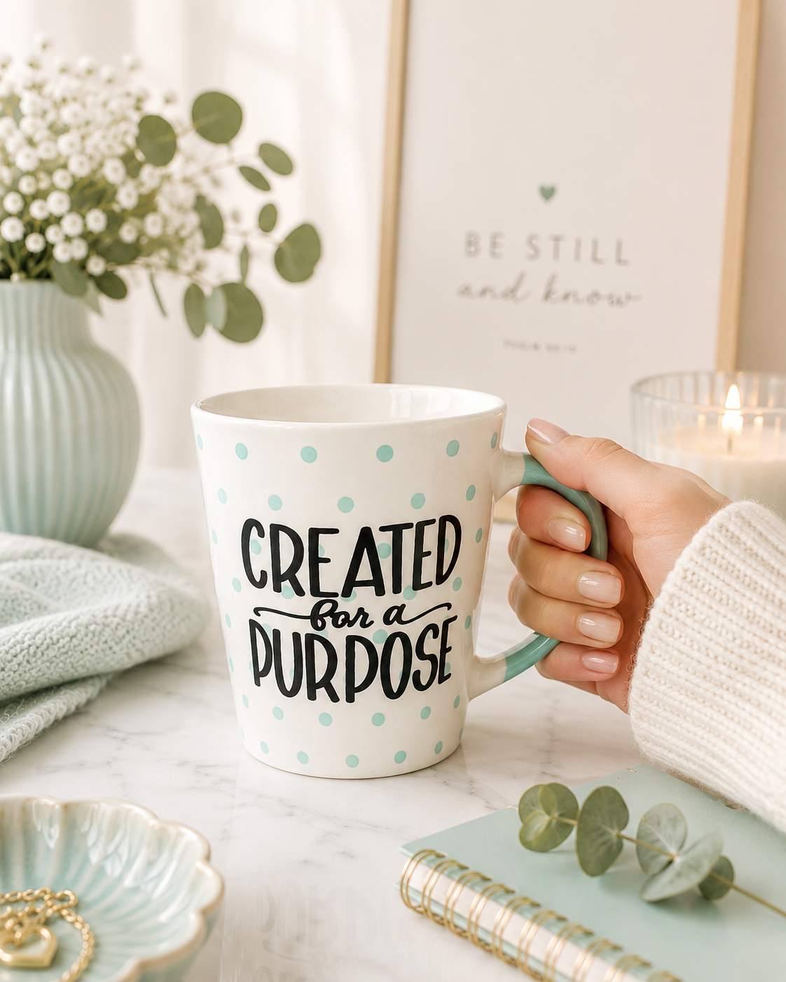 Taza Polka Agua Created for