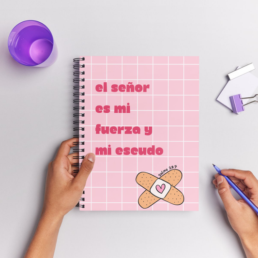 Notebook el Señor mi fuerza