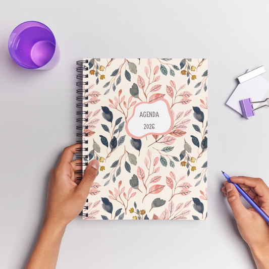 Agenda Flores Boho 2026