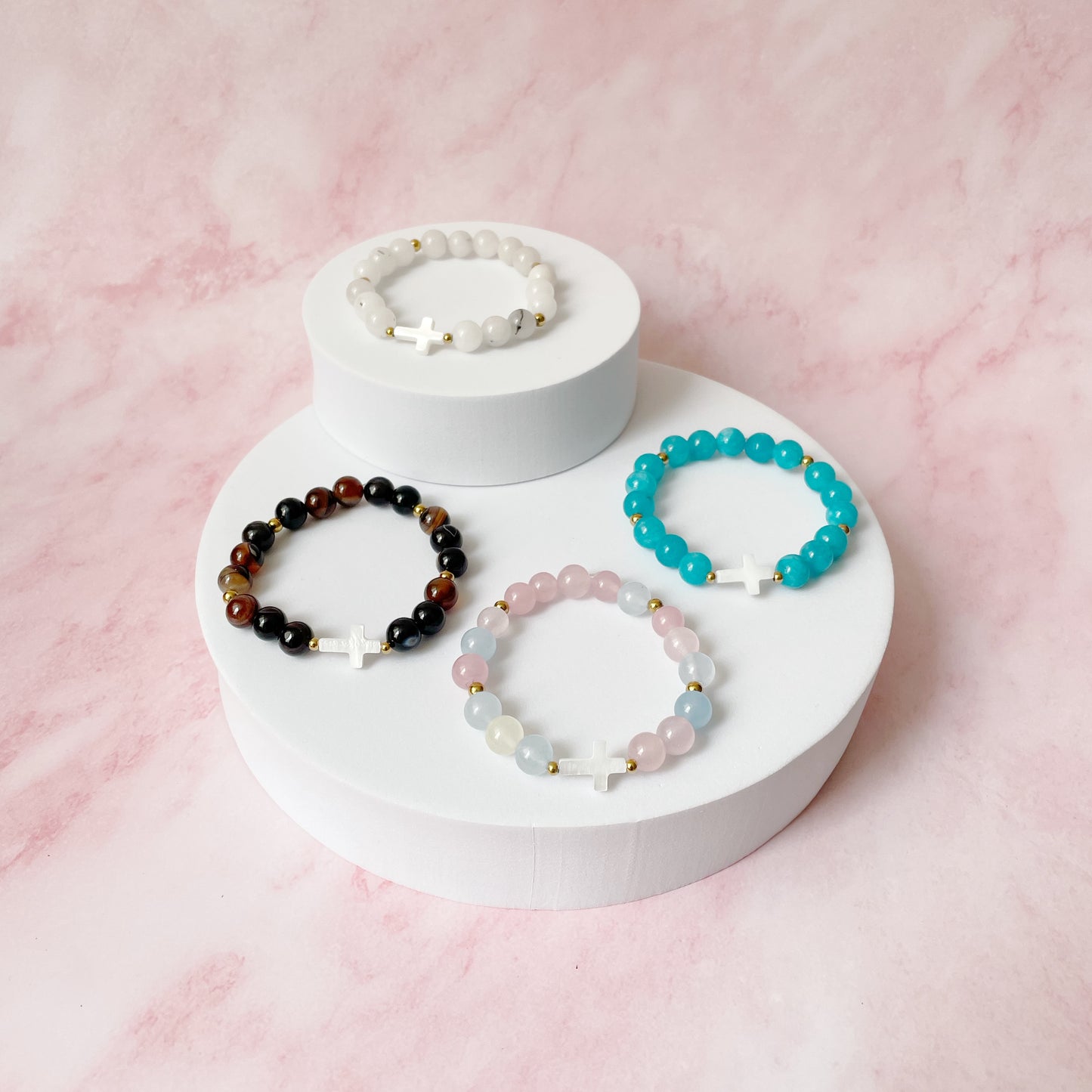 Pulsera Natural Cruz