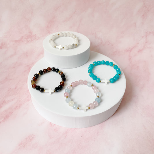 Pulsera Natural Cruz