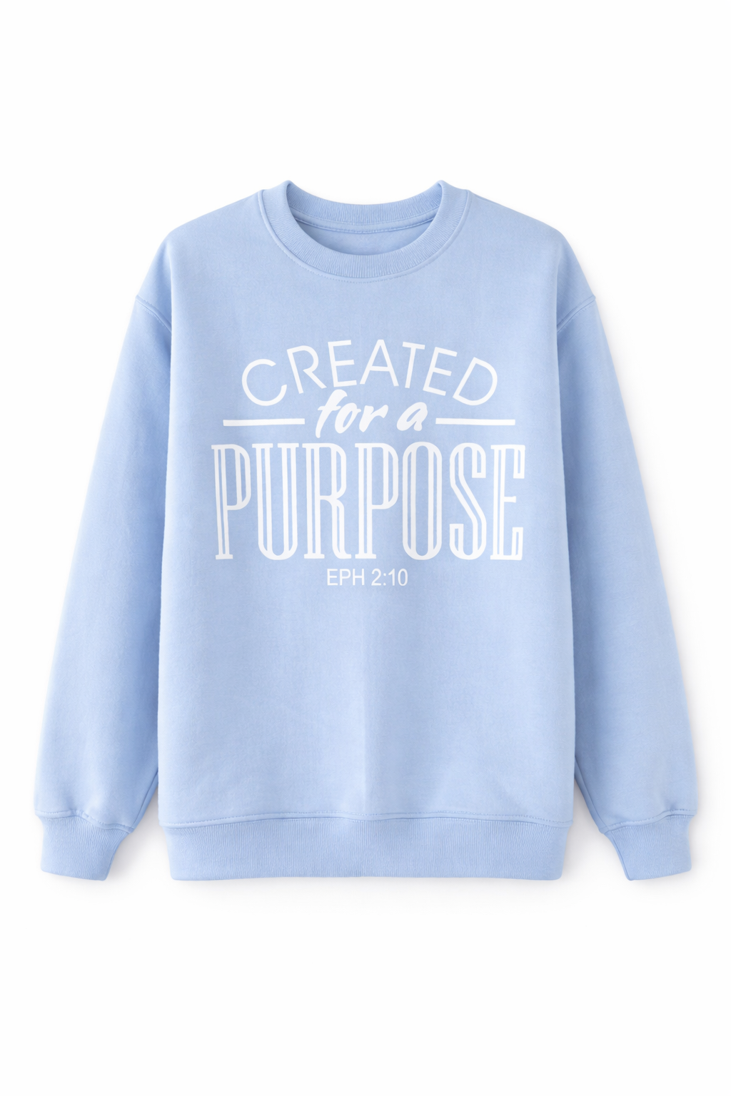 Polera Purpose celeste
