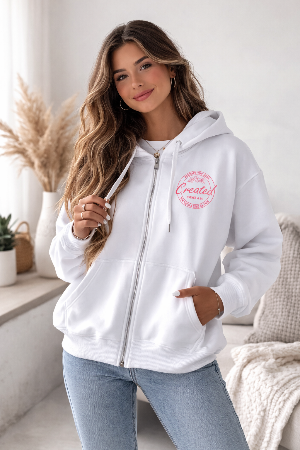 Polera Created Esther blanco
