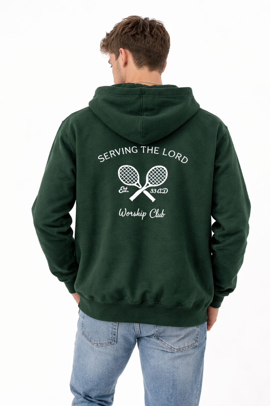 Polera Serving the Lord Verde