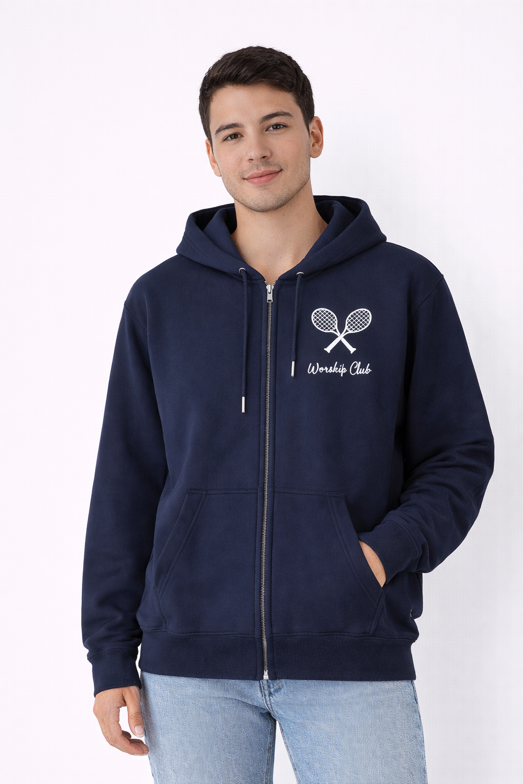 Polera Serving the Lord Azul