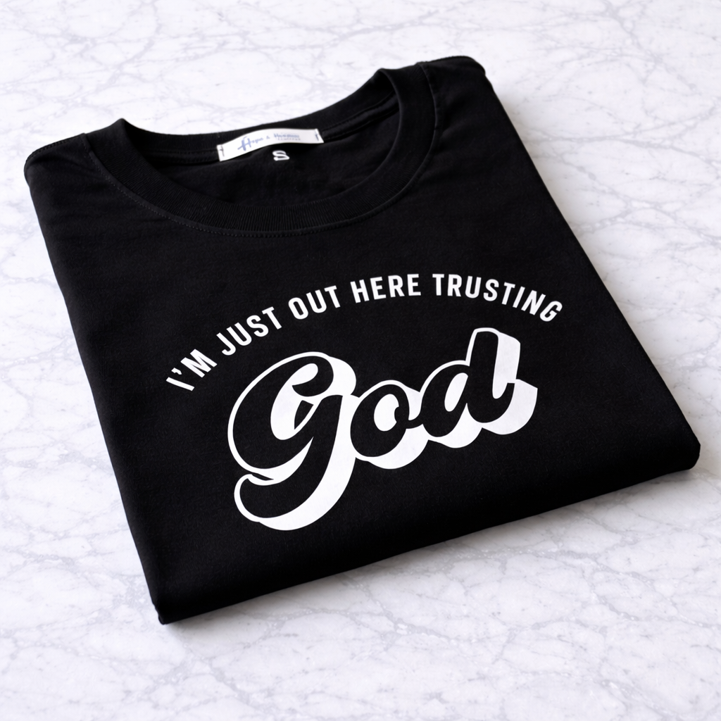 Básico Negro Trusting God