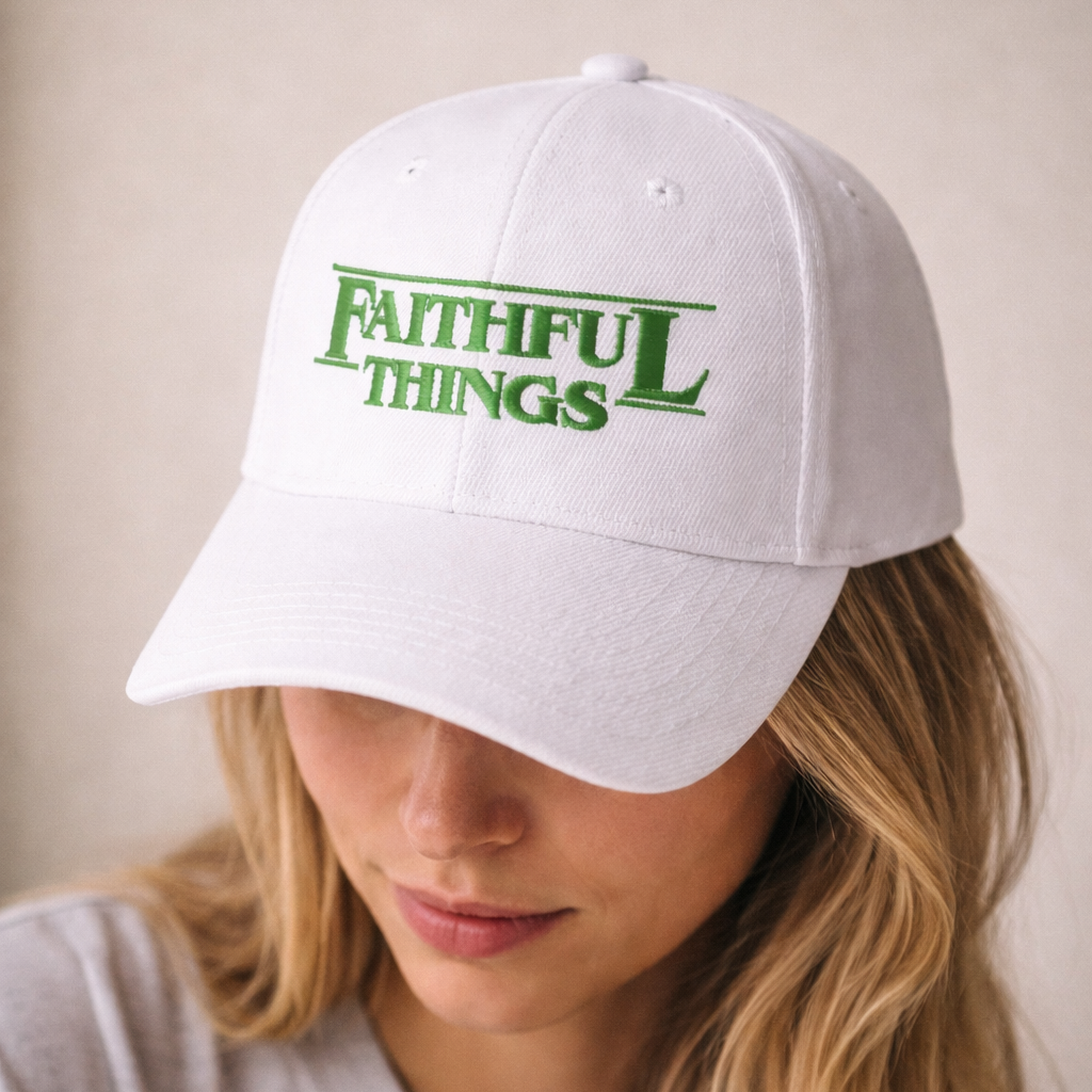 Gorra Faithful Things Blanco