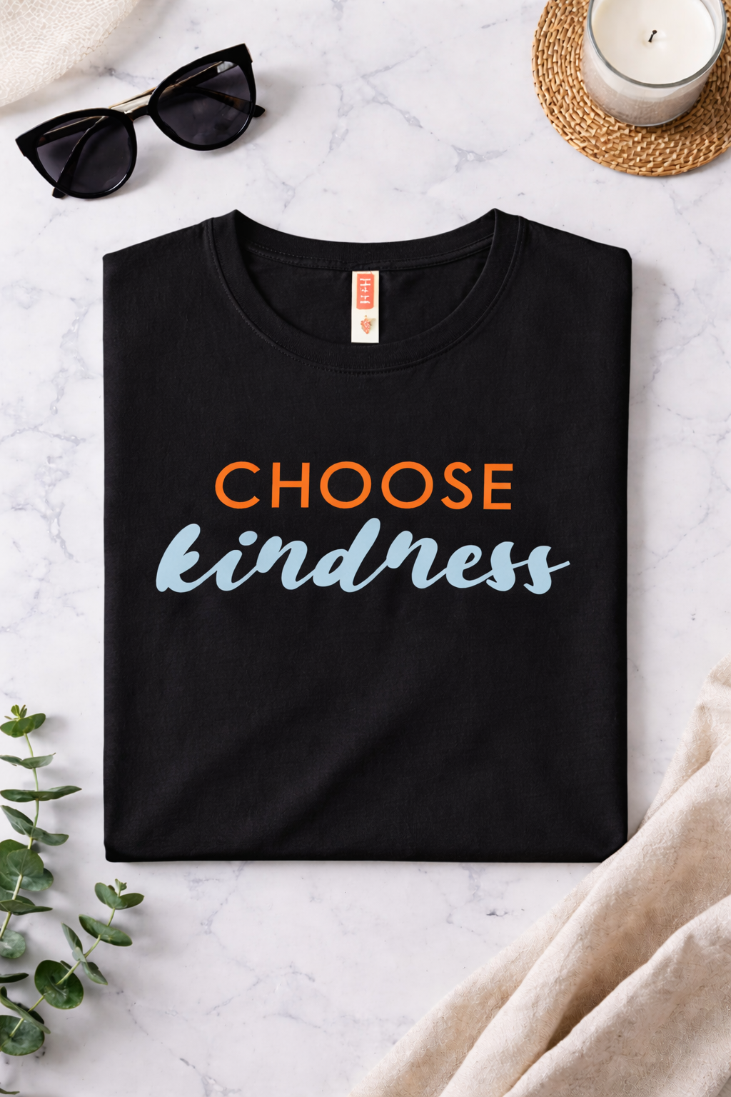 Básico Choose Kindness Negro