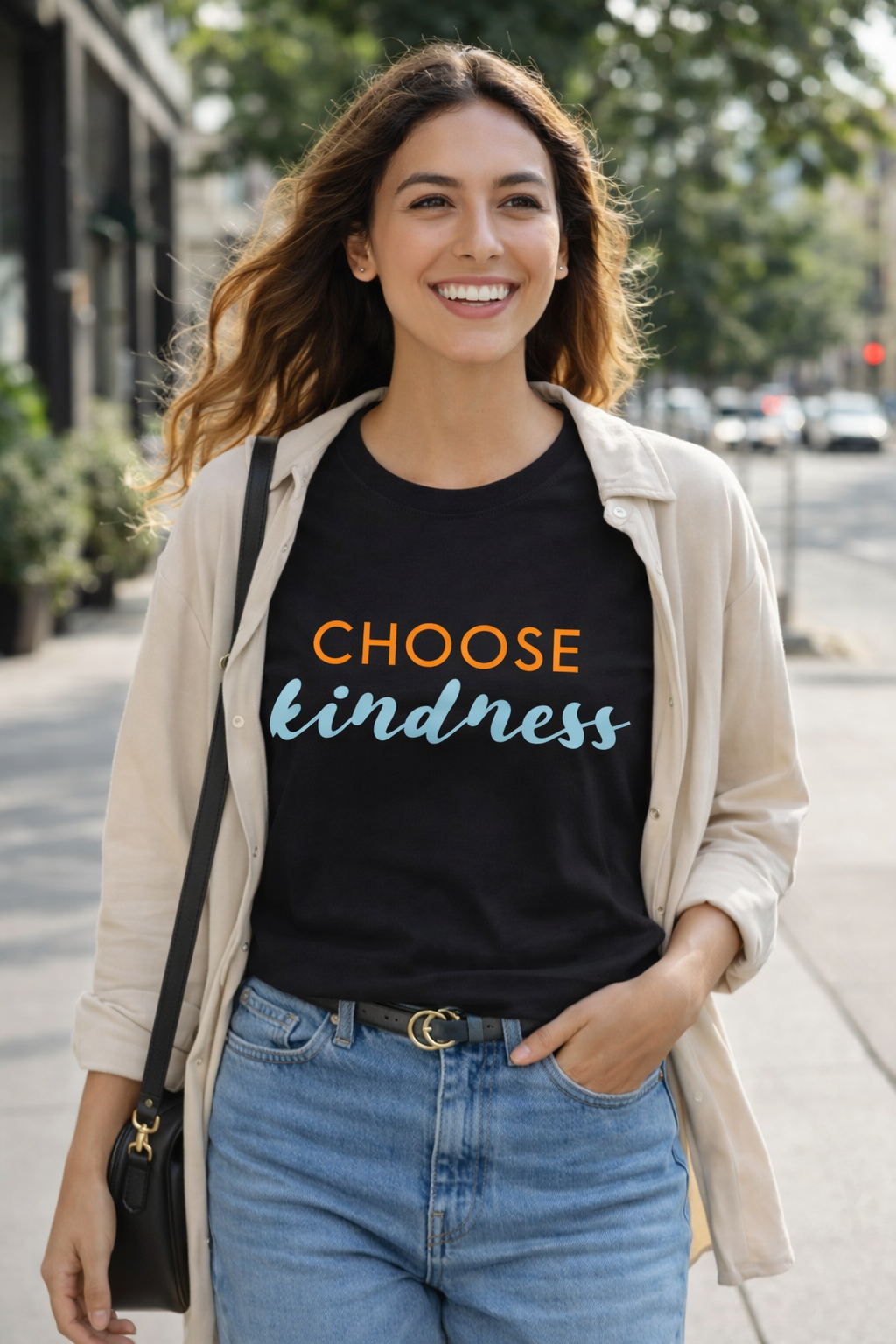 Básico Choose Kindness Negro