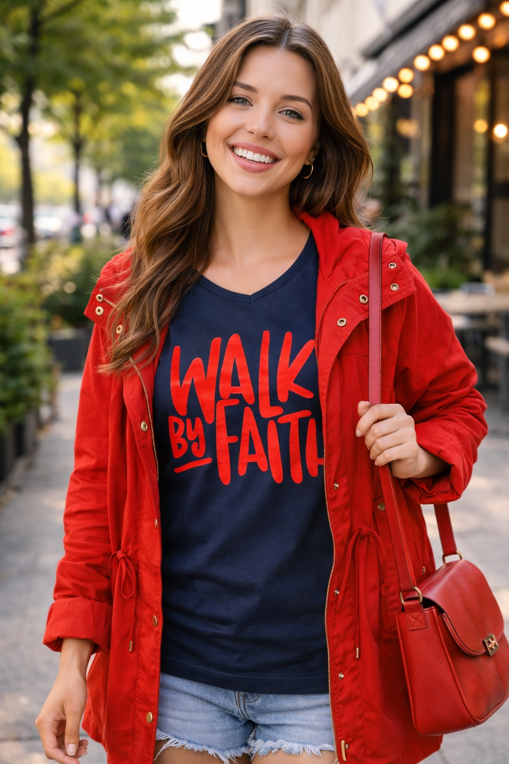 Básico Walk by Faith Azul