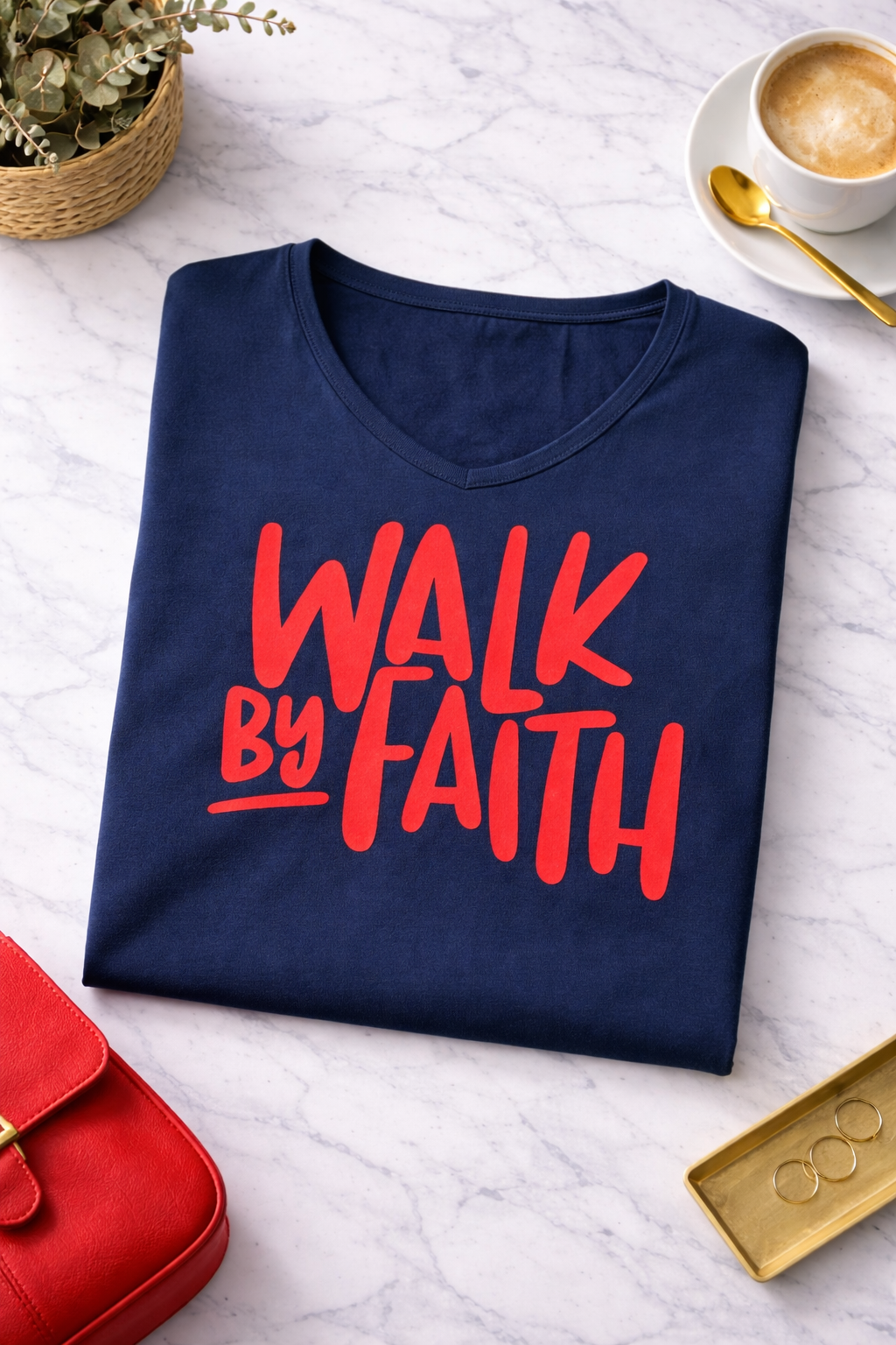Básico Walk by Faith Azul
