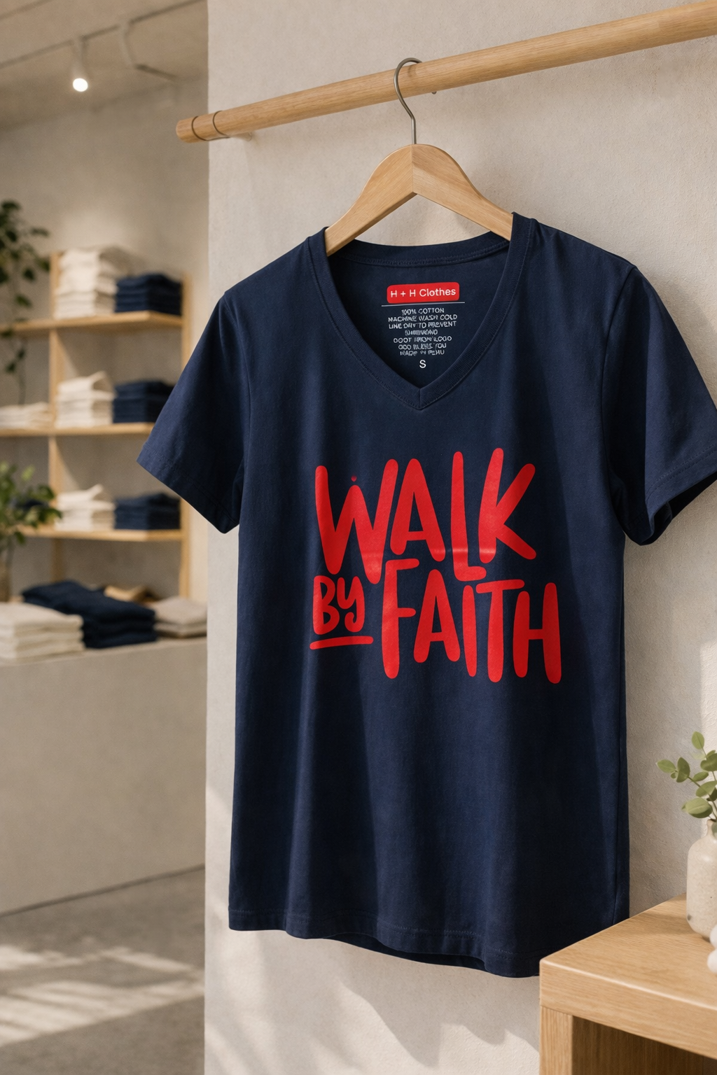 Básico Walk by Faith Azul