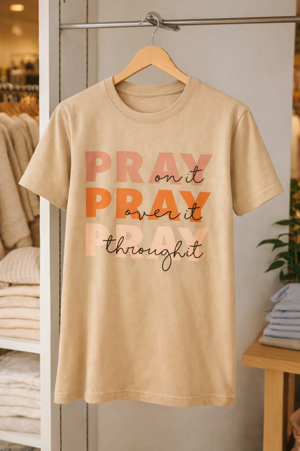 Básico Pray on it (beige)