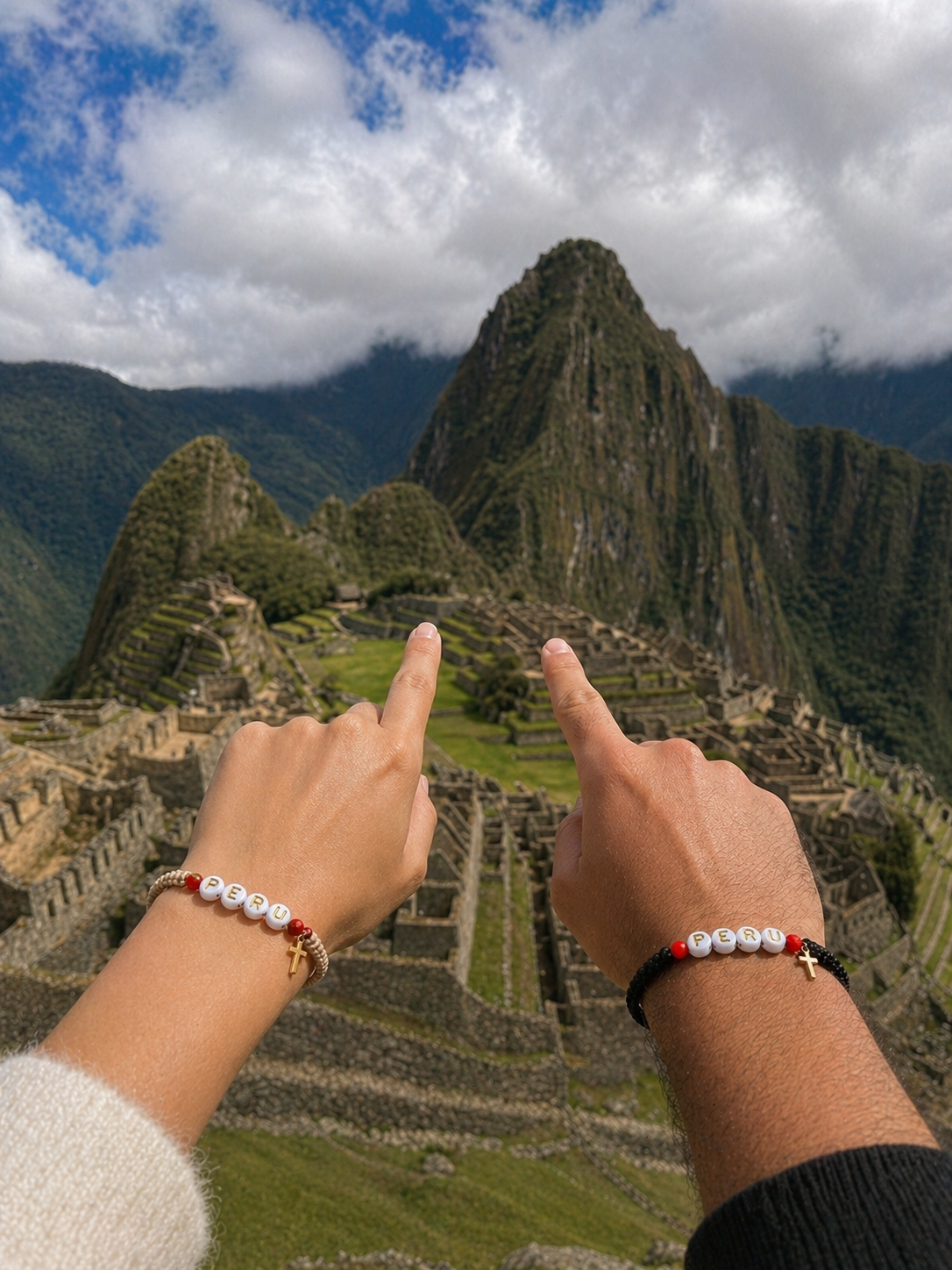 Pulsera Perú Cruz
