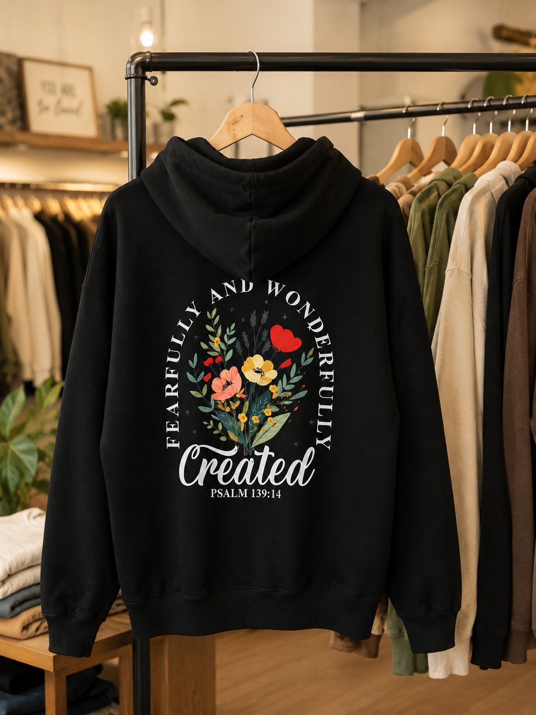 Polera Faithfully Created Negro