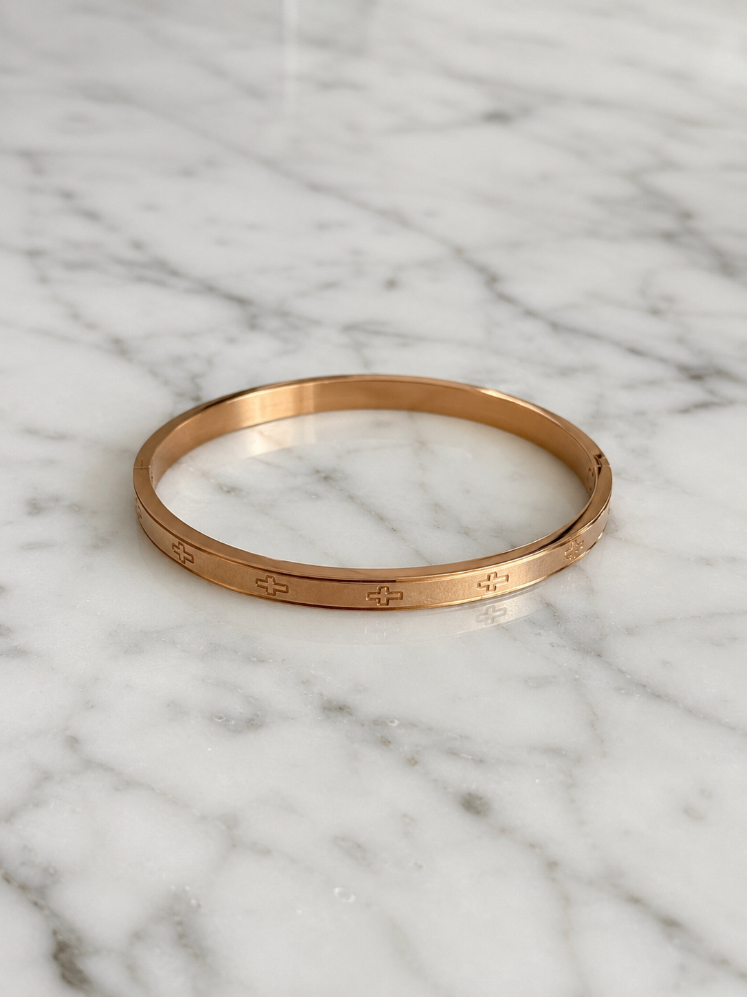 Puñera Cross Rose Gold